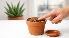 Comment arroser un aloe vera sans le noyer : la méthode simple des 2–3 cm