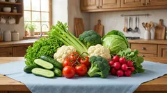 Légumes à 10–35 kcal pour 100 g : liste pour une alimentation légère